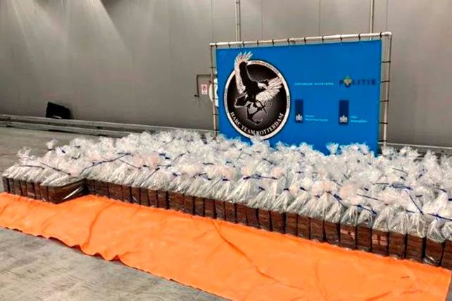 Incautaron en Portugal 648 kilos de cocaína que pasaron por el puerto de Buenos Aires