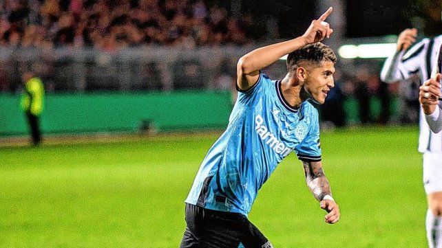 Exequiel Palacios está teniendo una brillante temporada en el fútbol alemán.