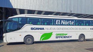 Por primera vez se utilizará un colectivo 100% GNC en el servicio de transporte interurbano de Santa Fe