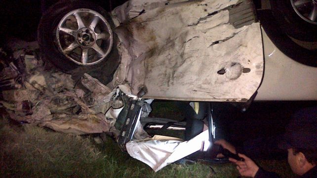 Cinco personas fueron hospitalizadas tras protagonizar un choque en la ruta provincial 26