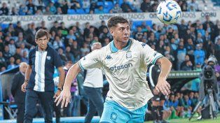 Racing pierde a Nardoni por lesión para jugar ante Bucaramanga