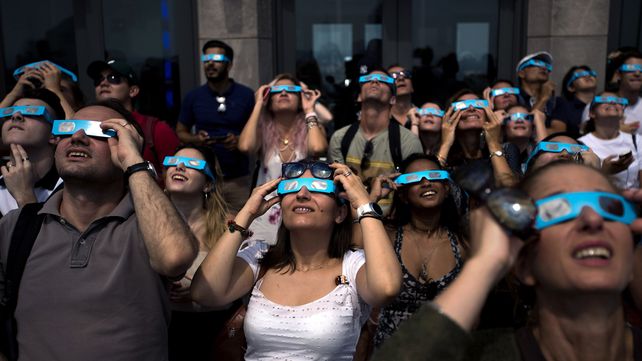 Así se vio el eclipse solar en Estados Unidos