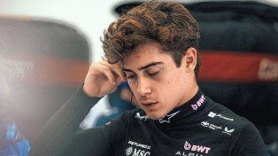 Colapinto mostró cómo es una vuelta en el GP de Bélgica