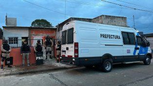 Efectivos de Prefectura llevaron adelante los allanamientos que permitieron desbaratar la organización que operaba en Concordia.
