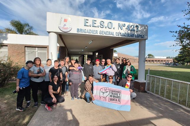 Secundaria. En la Escuela Nº 427 estudiaron dos mellizos trans.