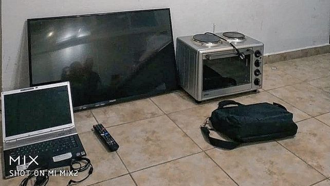 Tenían lo sustraído en dos robos que compraron de buena fe