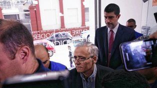 Justo Ilarraz en Tribunales de Paraná, el día que se lo condenó la pena de 25 años de cárcel.