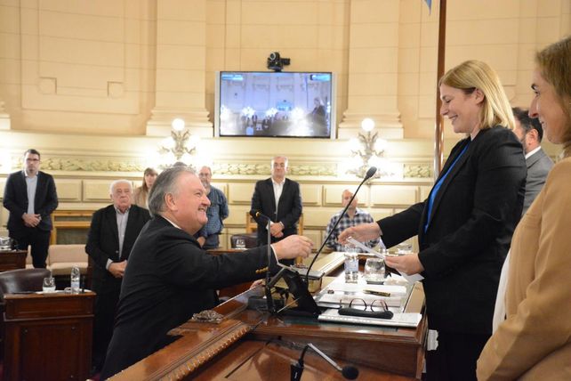 Michlig seguirá al mando de la Cámara alta provincial.