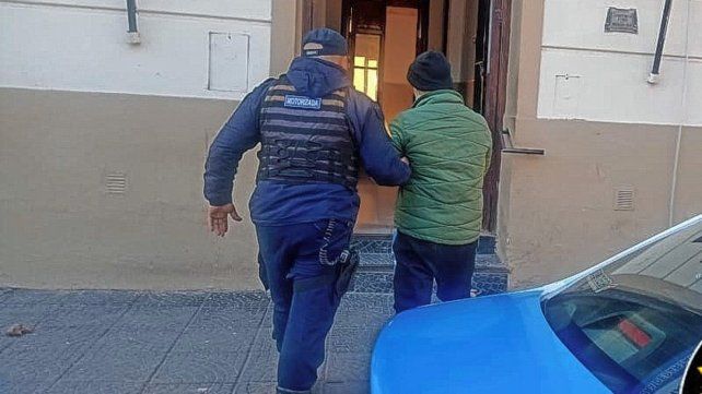 El hombre fue detenido en Mercedes