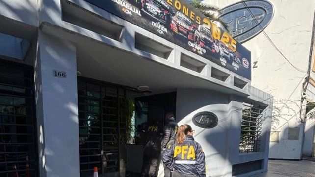 La Justicia Federal allanó la sede de la ACTC y a equipos del TurCar 2000.