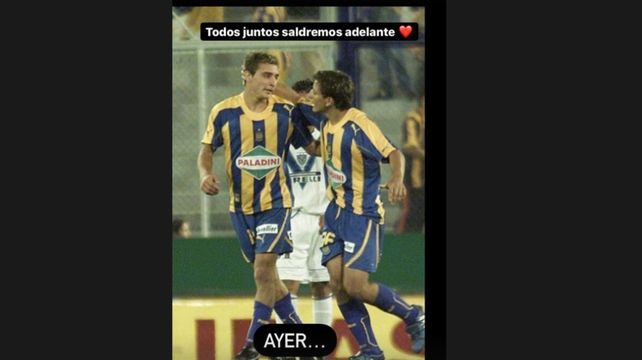 Emiliano Vecchio no estará ante Aldosivi, pero usó sus redes para apoyar: Todos juntos