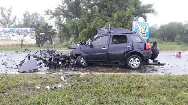 Investigan las causas de la muerte de toda una familia en la ruta 12