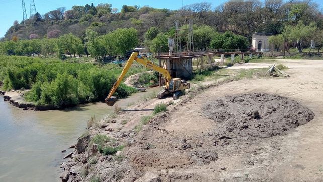 Ante la bajante, buscan garantizar la captación de agua