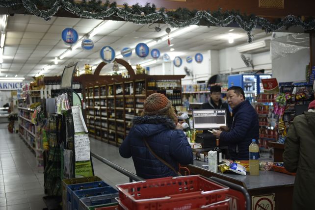 El supermercado ubicado en San Luis al 2300.