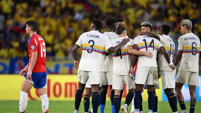 Todo Colombia festeja y Chile sufre. Con Gareca al mando perdió los cuatro partidos.