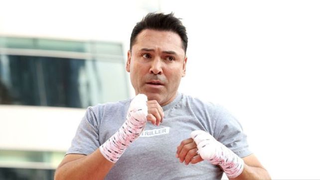 Óscar de la Hoya volvería al ring y desafió a Mayweather
