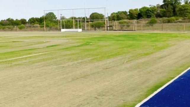 Capibá realizó la inauguración de su nueva cancha en febrero.