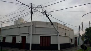 Fuerte tormenta afectó a la ciudad de Rafaela generando destrozos