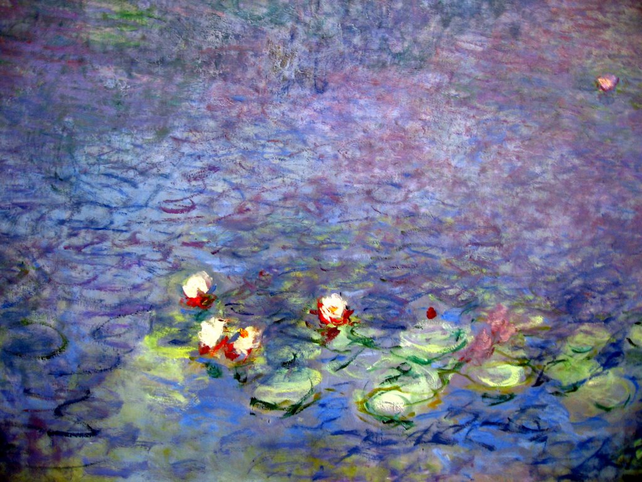 Unas ninfeas de Monet