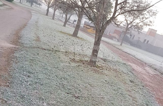 Heladas en el gran Santa Fe.