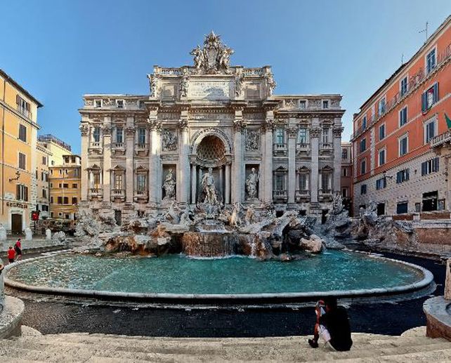 Fontana di Trevi. Uno de los íconos de Roma