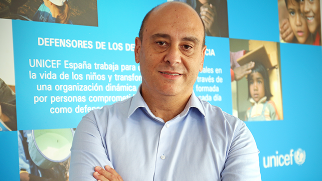 El director de Unicef Comité Español