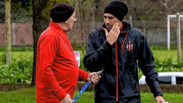 Marcelo Fuentes junto a Lucas Márquez