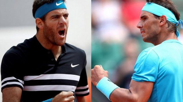 Del Potro-Nadal: hora y TV del partido más esperado de Roland Garros
