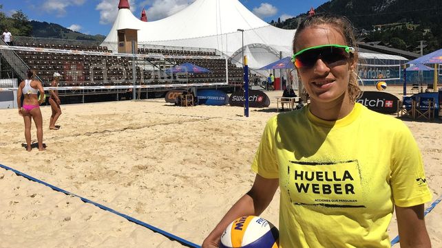 Ana Gallay ansía volver a la arena con el Beach vóley. La clasificación olímpica se la jugará en junio.