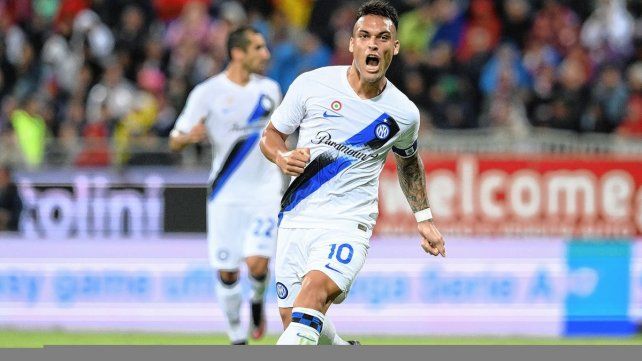 Lautaro Martínez marcó en el triunfo de Inter ante Cagliari
