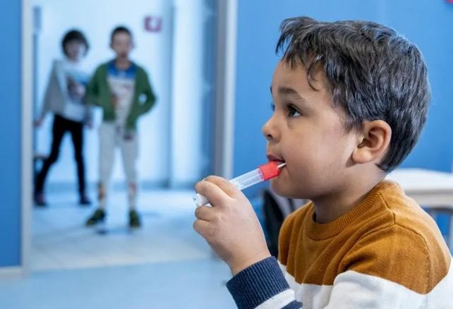 La nueva prueba de coronavirus está diseñada para atraer a los niños.