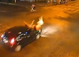 Milagro en Bahía Blanca: dos chicas fueron atropelladas y sobrevivieron