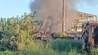 Paraná: se registra un nuevo incendio en los vagones del ferrocarril