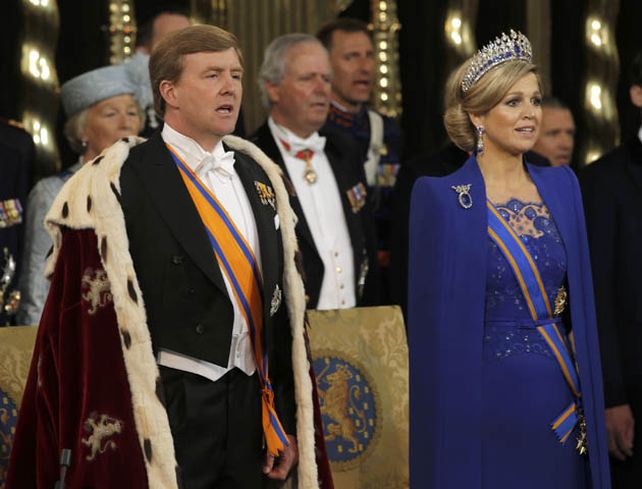 Guillermo y Máxima juraron como los nuevos reyes de Holanda