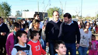 Nuevos juegos en la Plaza de la Primera Infancia de Coronel Dorrego