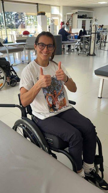 Rocío Benítez. La joven santafesina internada en San Jerónimo Sud como el nadador rosarino Marías Bottoni