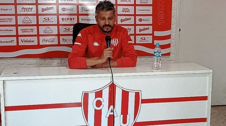 El DT de Unión, Gustavo Munúa, analizó el presente de su equipo protagonista en la Liga Profesional.