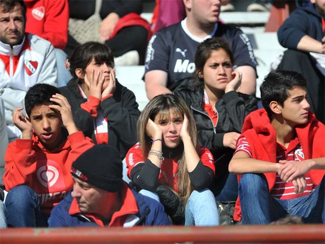 Histórico descenso: Independiente perdió con San Lorenzo y bajó al Nacional B