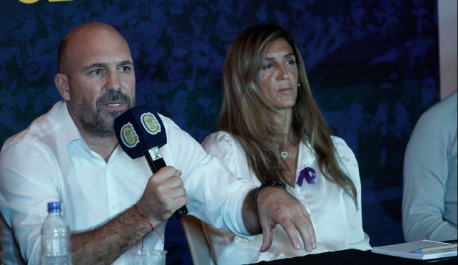 Gonzalo Belloso y Carolina Cristinziano son los máximos responsables del fútbol de Central.