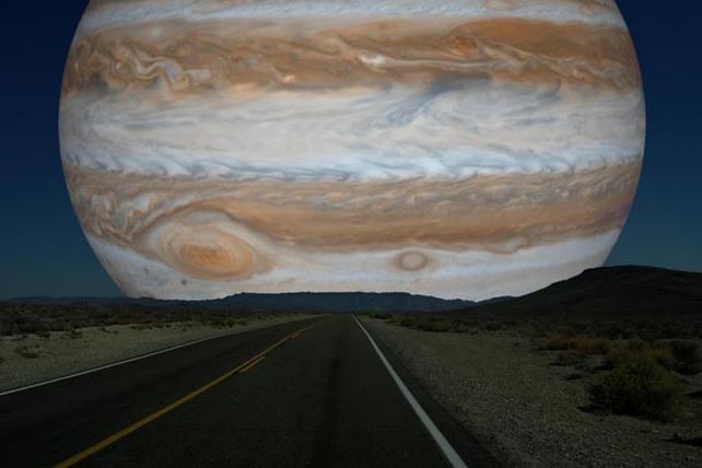 Así veríamos los planetas si estuvieran tan cerca como la Luna