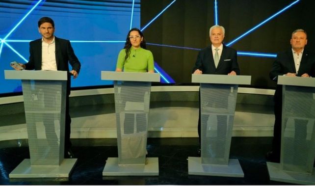 Los candidatos a gobernador debatieron y el eje Seguridad levantó la temperatura