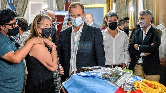 Gustavo Bordet rescató los valores humanos y la estatura política del exgobernador Jorge Busti.