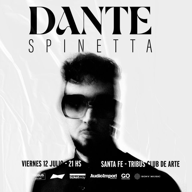 Dante Spinetta vuelve a Santa Fe en una noche imperdible