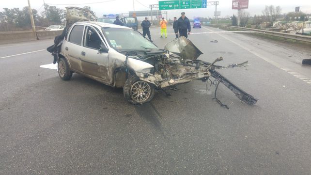 Dos muertos tras chocar en la circunvalación de Rosario