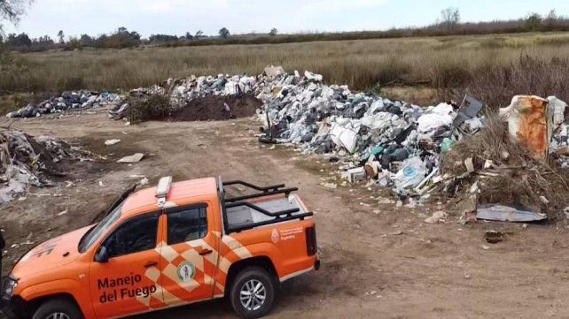 Cerraron un basural en Villa Paranacito.