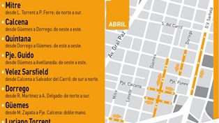 Desde el miércoles, cambia el sentido circulatorio en varias calles de San Roque