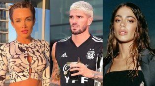 Continúa el escándalo entre el futbolista, la modelo y la cantante