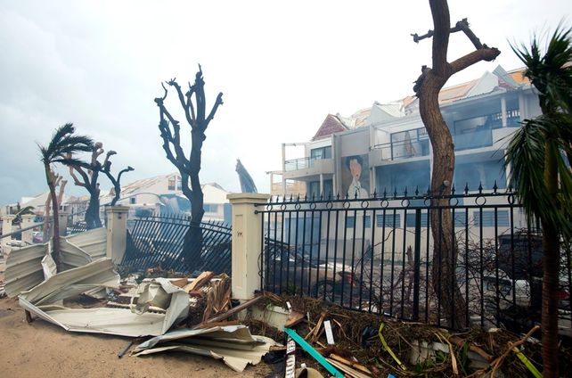 El huracán Irma destruyó el 95% de la Isla de San Martín