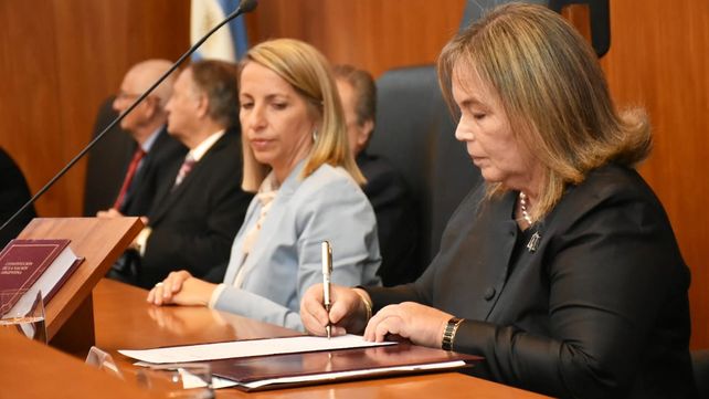 La Jueza Gisela Schumacher asumió como vocal del Superior Tribunal de Justicia