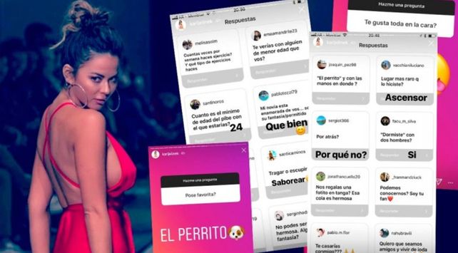 Karina Jelinek reveló su costado más íntimo: respondió preguntas sobre gustos sexuales